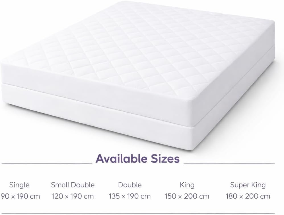 Deep fitted mattress protector