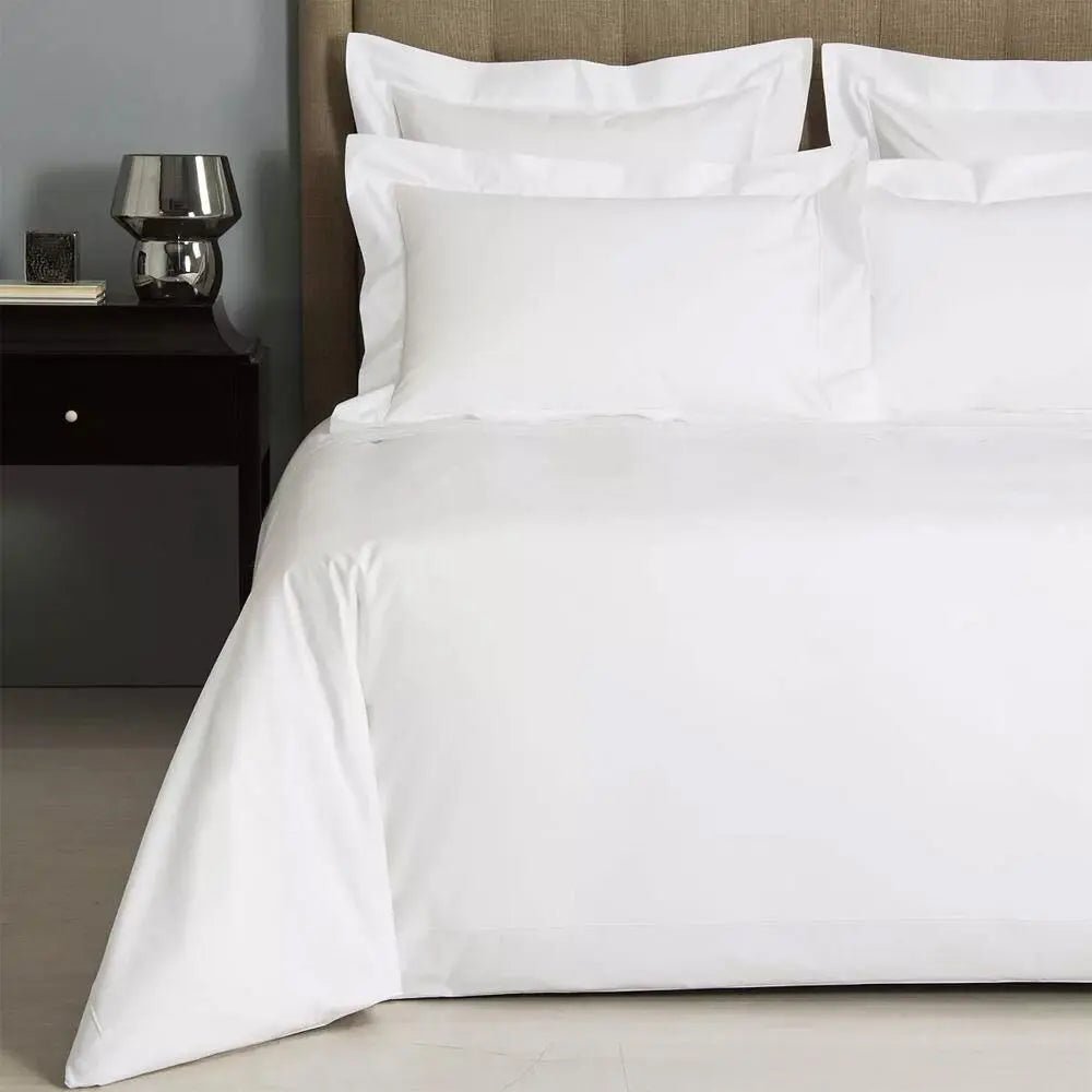 White 400 thread count Egyptian cotton duvet cover set